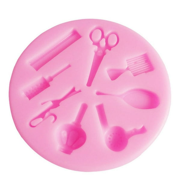Various Palm Tree Plane Silicone Mold Fondant Cake Decorating Mould Tools HY 